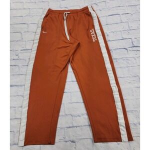 Texas Longhorns Pants Nike Team MENS M Orange Athletic Mesh Track Warm Up Y2K